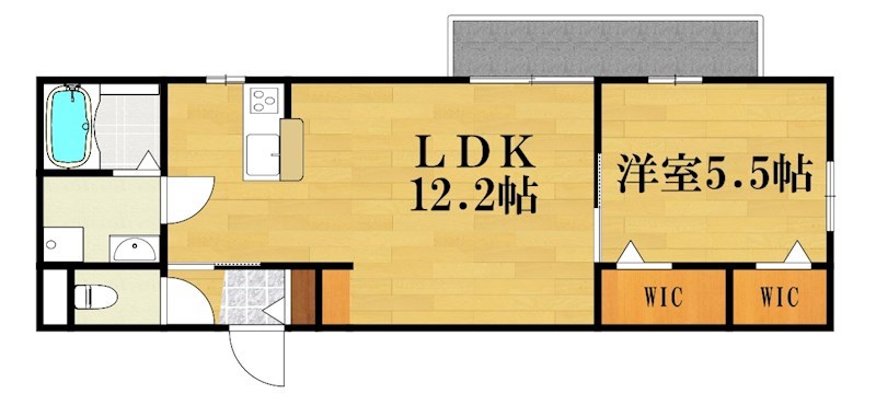 Maison de Planet 間取り図