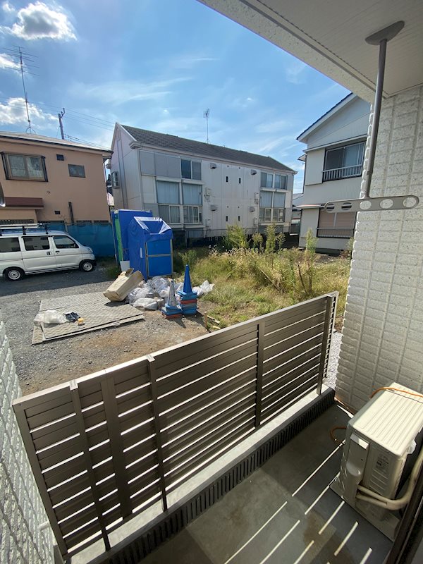 Secure House North ベランダ