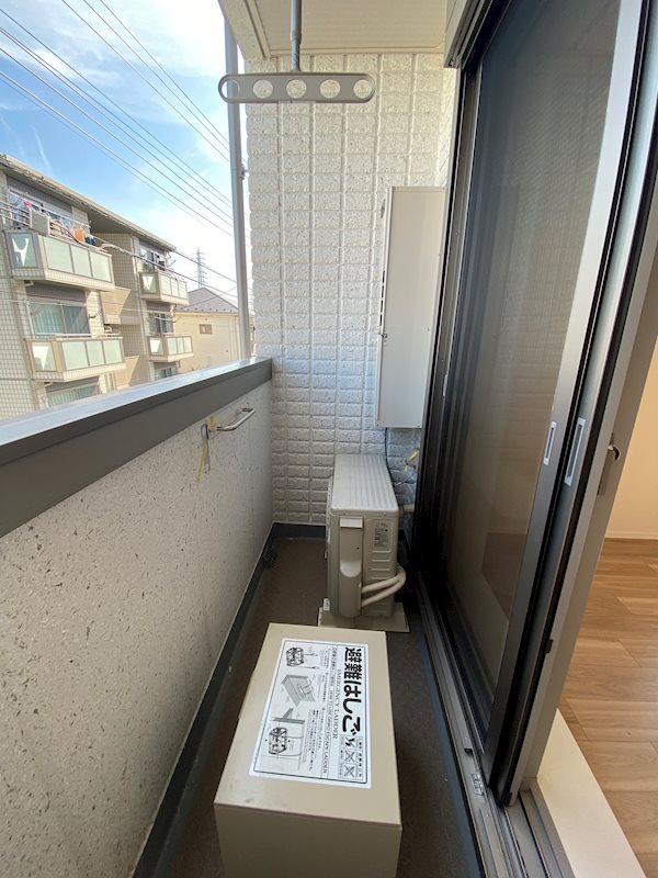Secure House North ベランダ