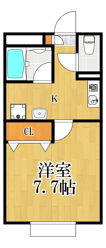 マーヴェル下北 間取り図