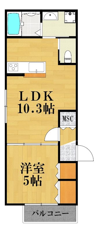 Maison SKY  間取り