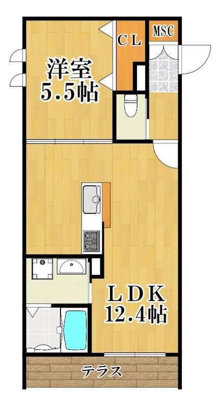 アストールⅡ  間取り