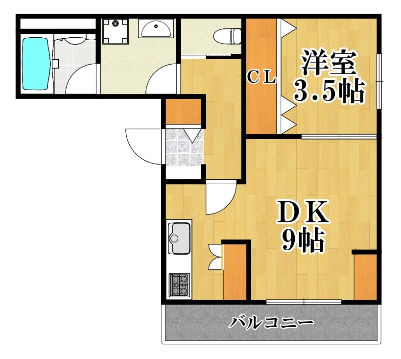 Maison Lexia 101号室 間取り