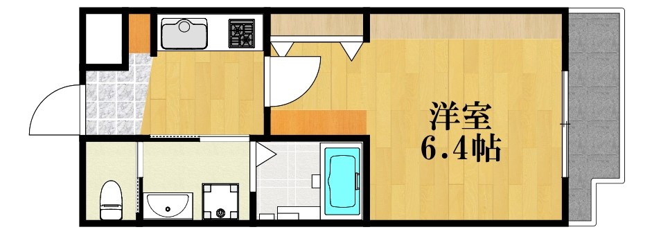 ヘーベルメゾン新川崎   503号室 間取り