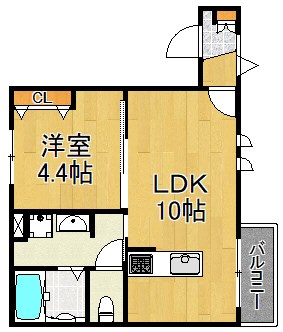 ヴァンベールM 302号室 間取り