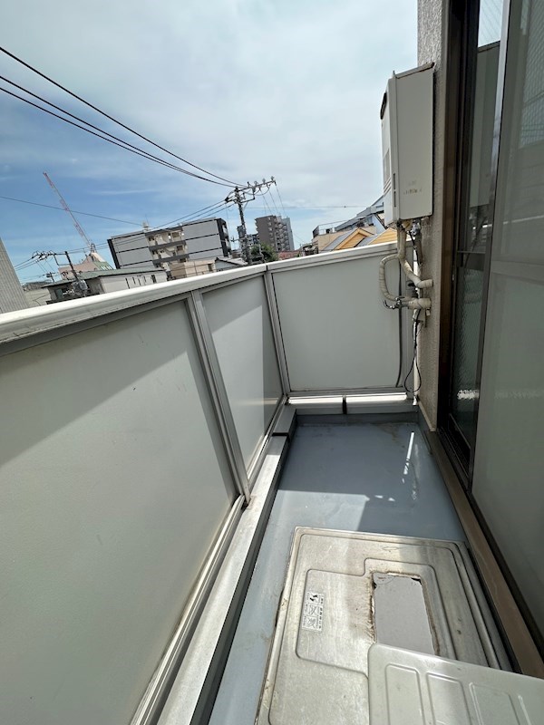 花月しろがねコーポ ベランダ