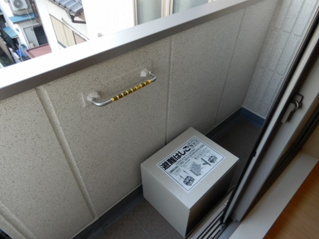 La Casa Popolare ベランダ