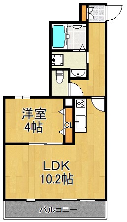 ソル　レヴァンテ 304号室 間取り