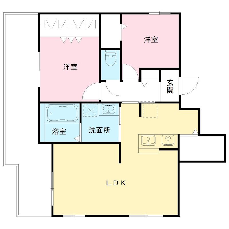 グラン・メゾン T&C  501号室 間取り