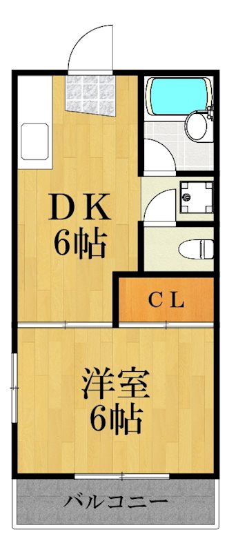 メゾン高島 101号室 間取り