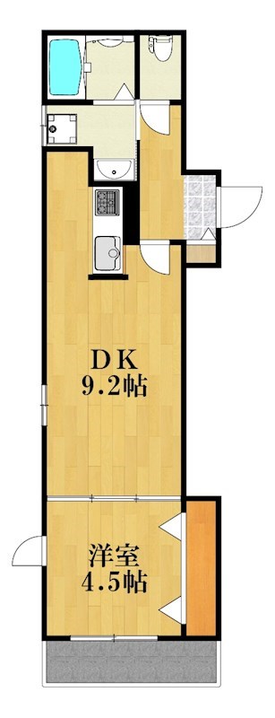 ヘーベルメゾン新川崎 305号室 間取り