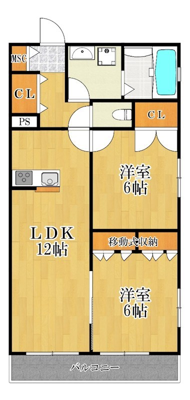 JUNTOKU 302号室 間取り