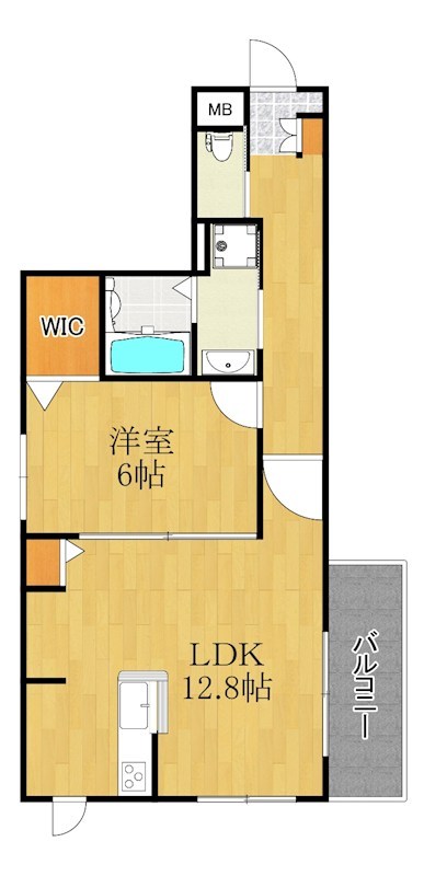 アネシス・ヴィラ 305号室 間取り