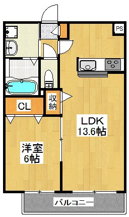 アネシス・ヴィラ 103号室 間取り