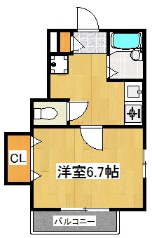 ノイン多摩川 302号室 間取り