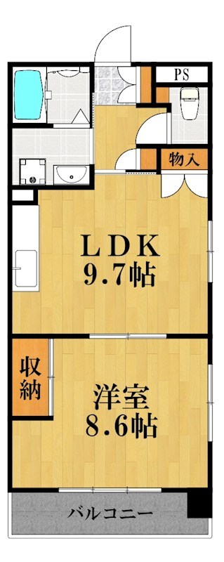 クランヴィラ鶴見 間取り