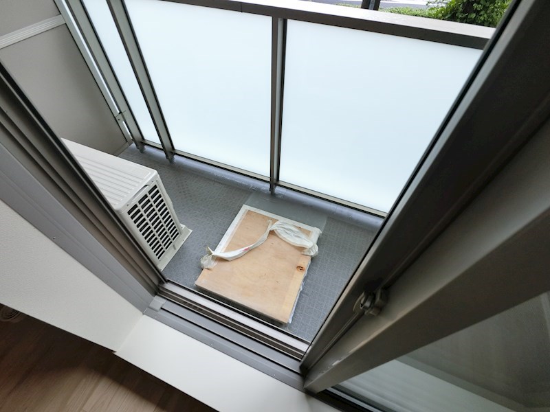 ヘーベルメゾン新川崎 ベランダ