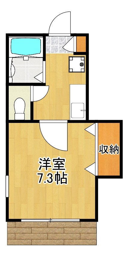 ヴィラ・コンフォート田園調布 201号室 間取り