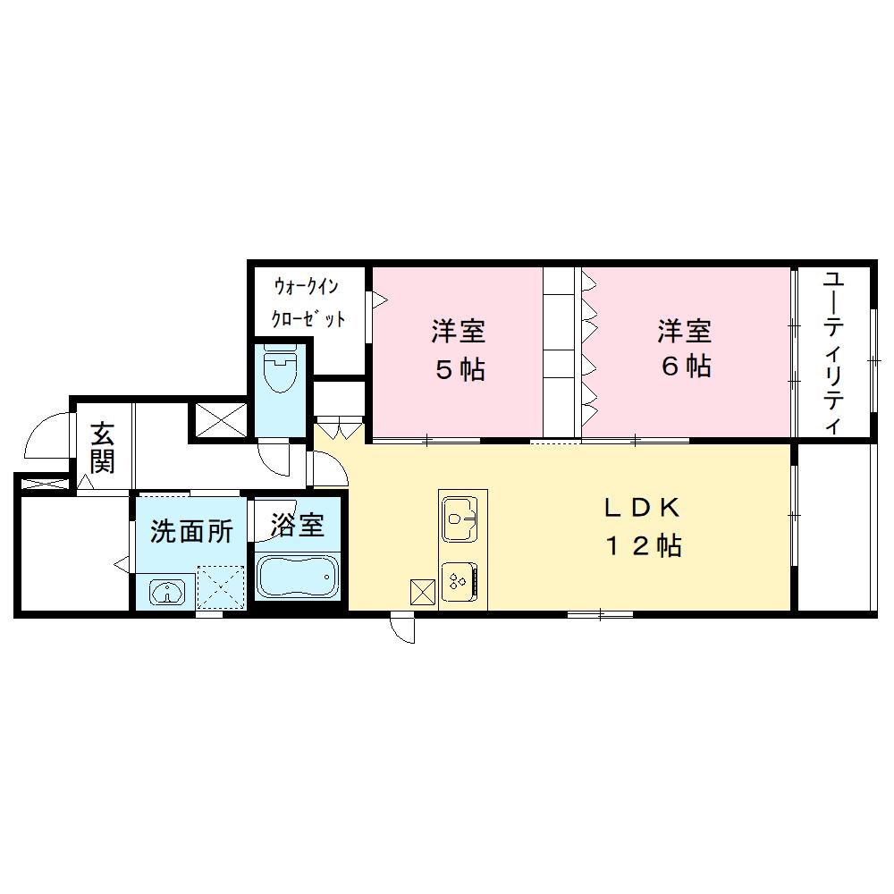 Maison de Jiji 102号室 間取り