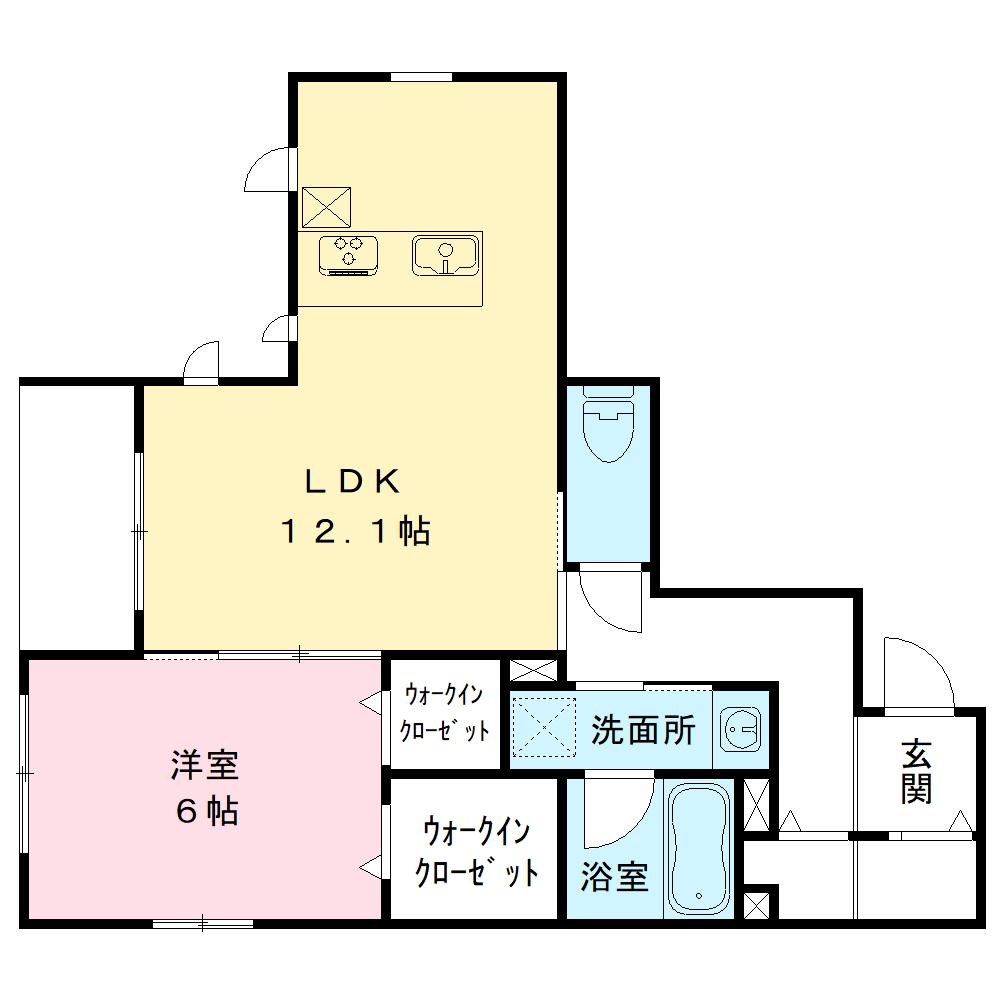 Maison de Jiji 103号室 間取り