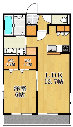 La Casa Popolare 202号室 間取り