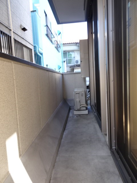 La Casa Popolare ベランダ