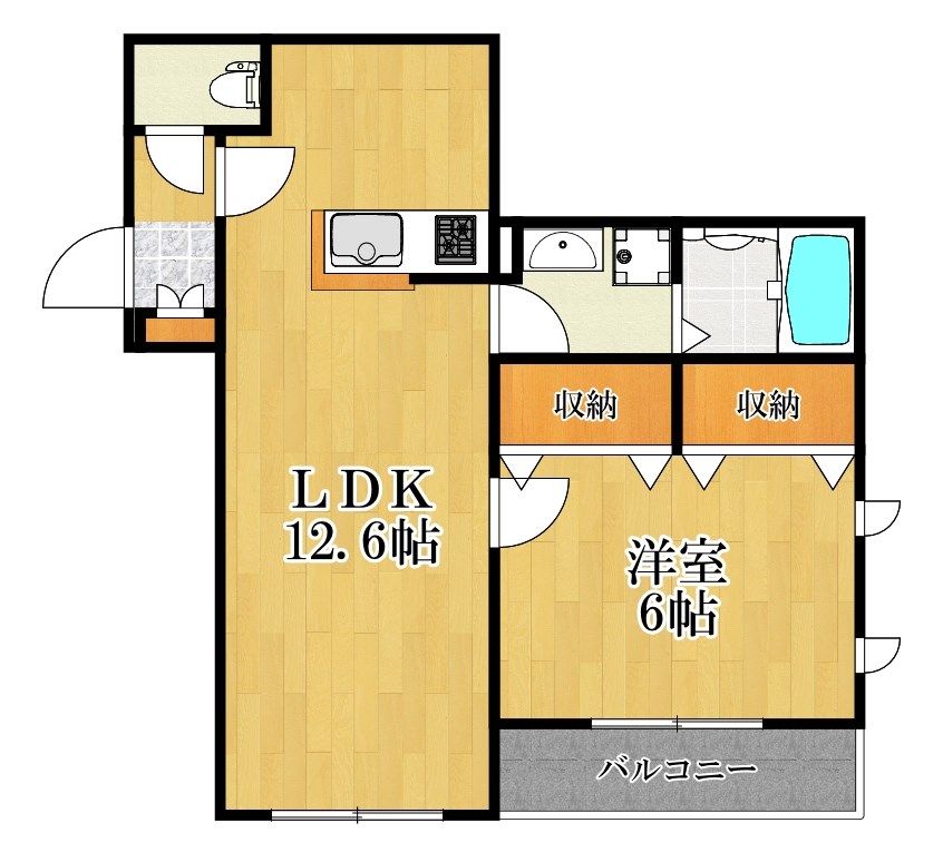 メゾン・サンシャイン 303号室 間取り