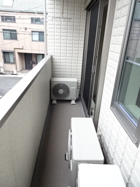 クエストコート ベランダ