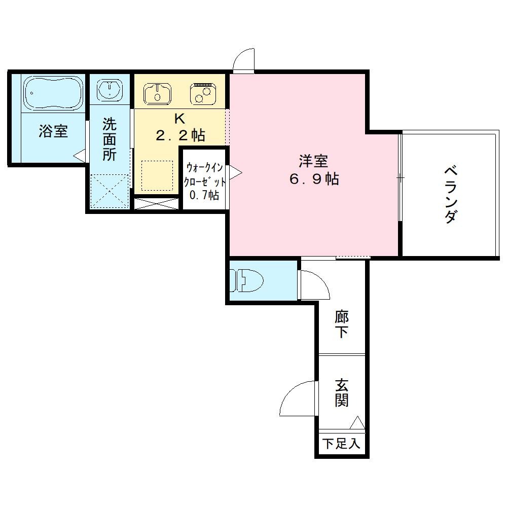 サンボヌール 間取り図