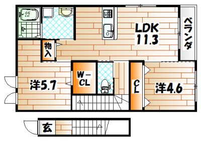 Green hills小文字 間取り