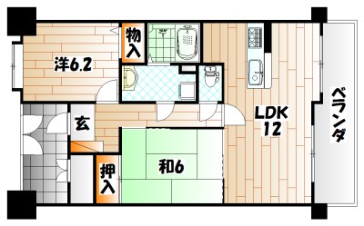 グランドパレスロイヤルコート大手町  間取り