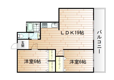 リバーサイドプリンセス篠崎  間取り