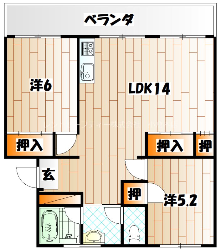 第一泉ヶ丘ビル 間取り