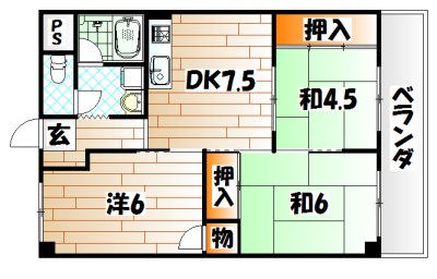 プレアール大田町 間取り