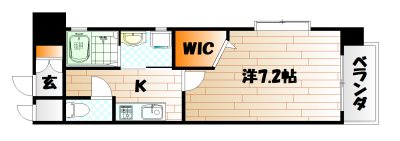 アクシオ片野 間取り