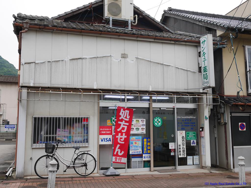錦町貸一軒家 ドラッグストア