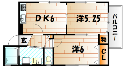 カーサ森 間取り