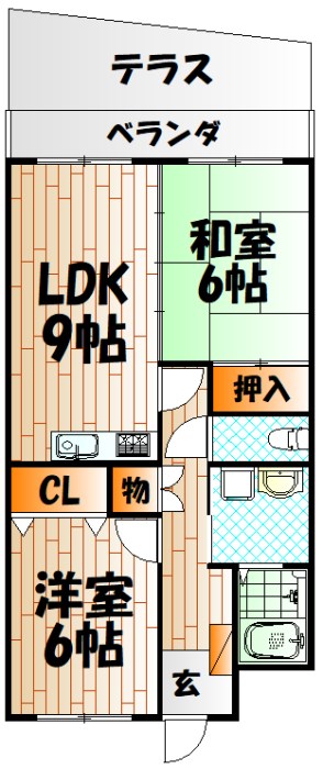 ルネッサンス宮の尾Ⅰ 間取り