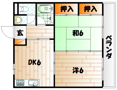 コーポ藤 間取り