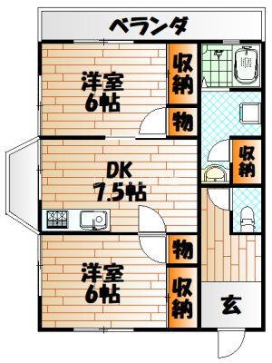 酒井愛宕ビル 間取り