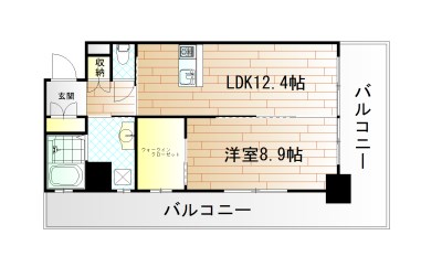 Bay Side Asano 間取り