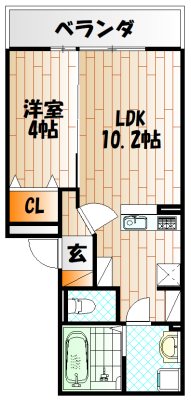 M・K・K萩崎町 間取り