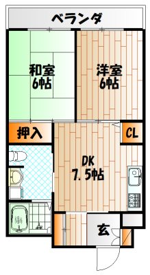 グローリー足立 間取り