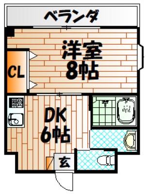第61川崎ビル 間取り