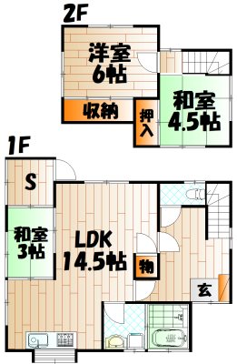 コア ラソ・Jyono30 間取り