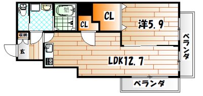フェルト1024 間取り