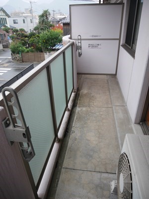 出屋敷館  ベランダ