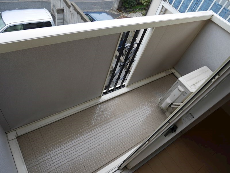 ウィルモア西新町   ベランダ