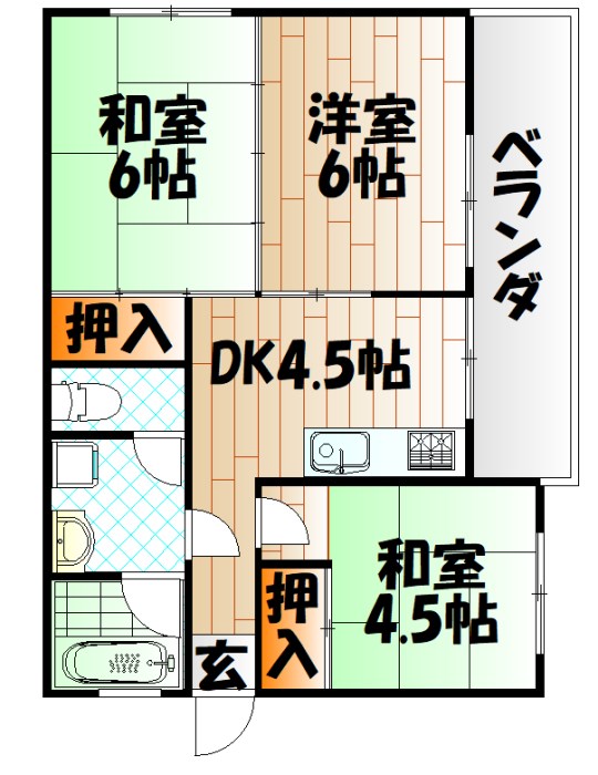 ヤスヤビル　  間取り