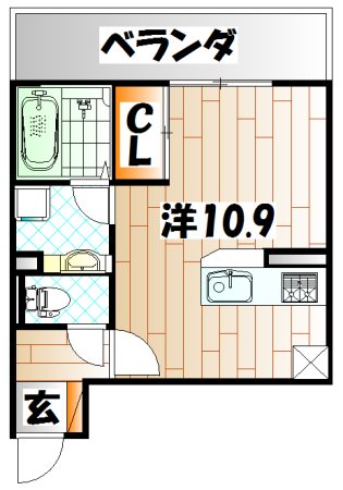 Lire de repos   間取り